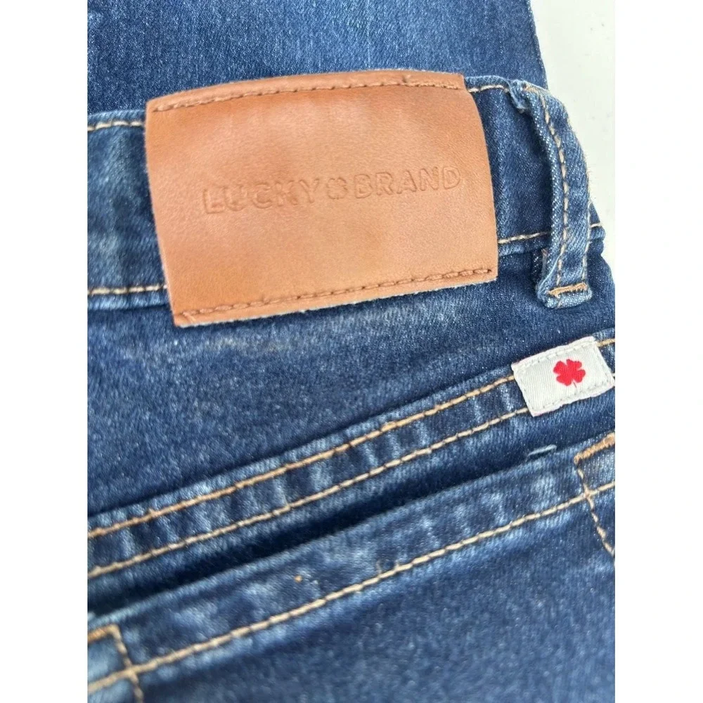 Lucky Brand‎ Zoe Skinny Jeans Girls 6X Dark Wash Excellent Stretch Denim